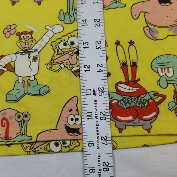 Spongebob SquarePants And Friends Womens Size L Large All Over Print T Shirt - Picture 10 of 10